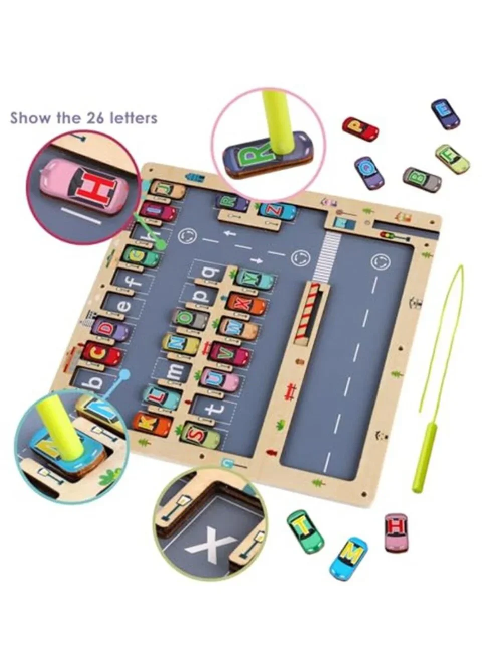 Magnetic Alphabet Maze Letter Puzzle for Fun Learning Montessori Educational Toy